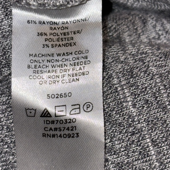 Lou & Grey Loft Racerback Tank Knit Jumpsuit Size Small Heather Grey - Picture 13 of 13